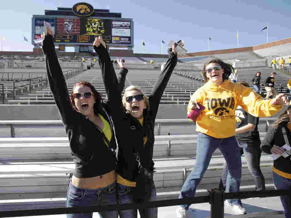 Iowa football fans Iowa football fans